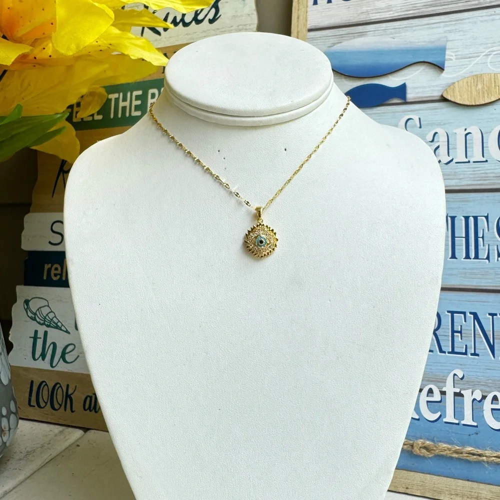 Evil eye necklace